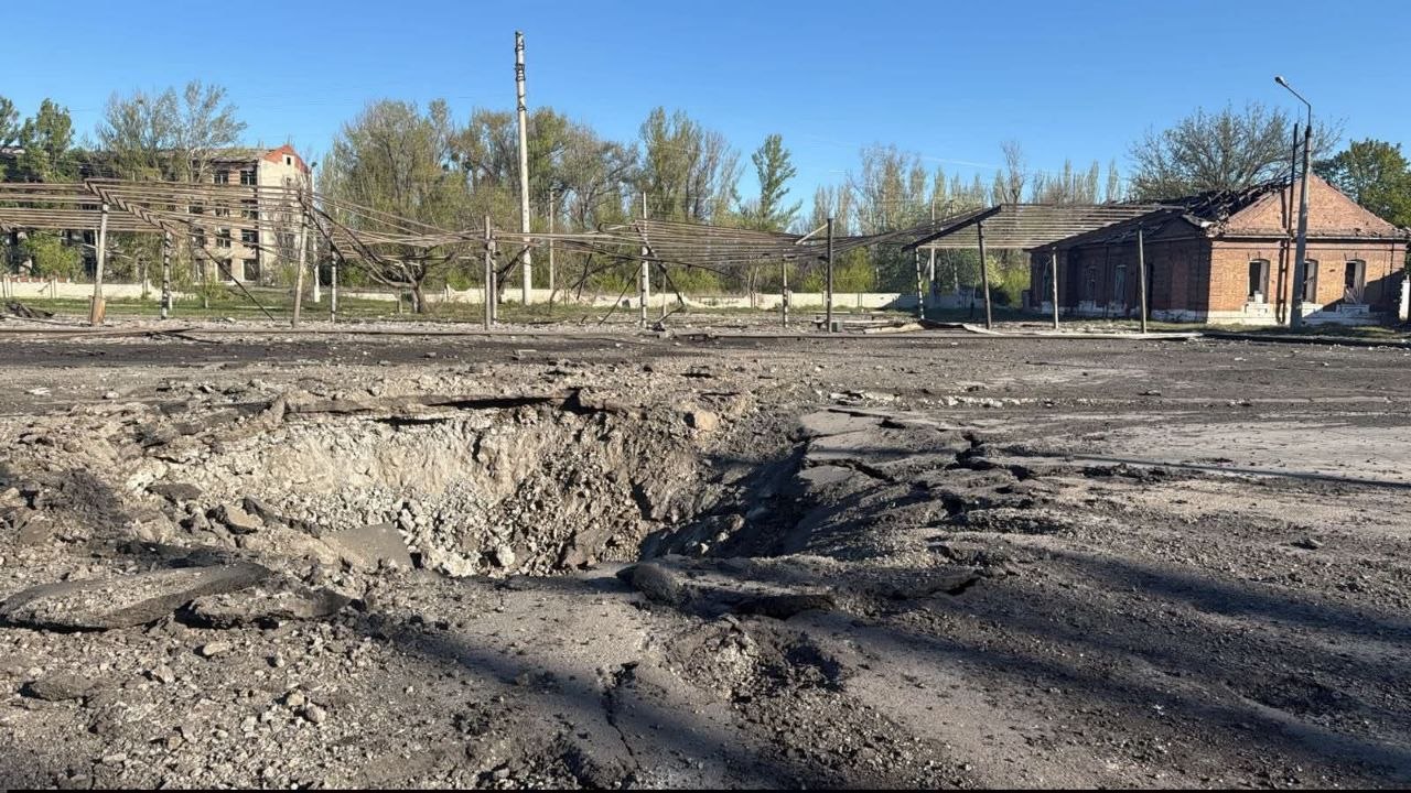 Ворог атакував центр Слов'янська: поранений чоловік (фото) - Фото №1