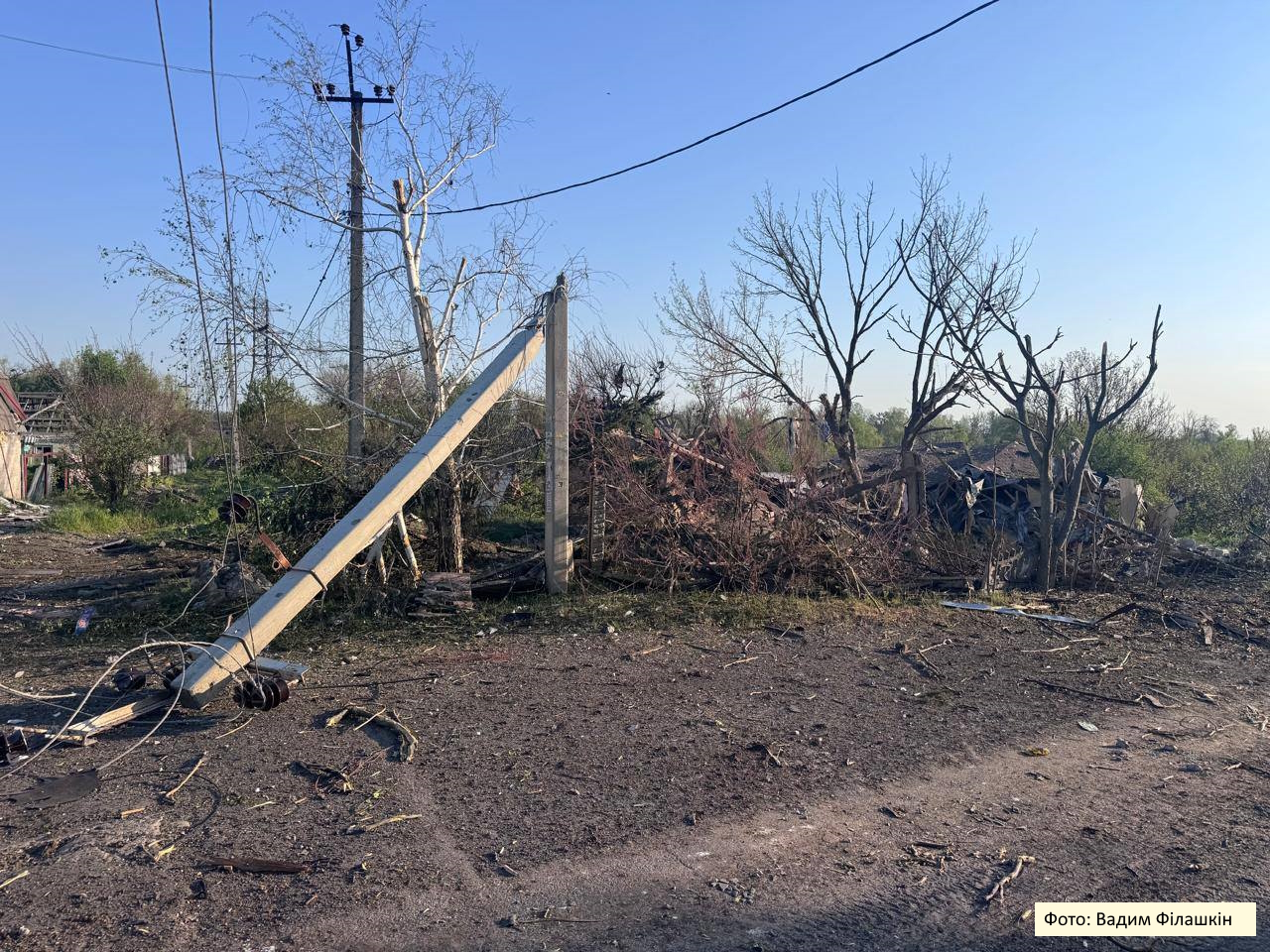 Через російські обстріли Донеччини одна людина отримала поранення (фото) - Фото №1