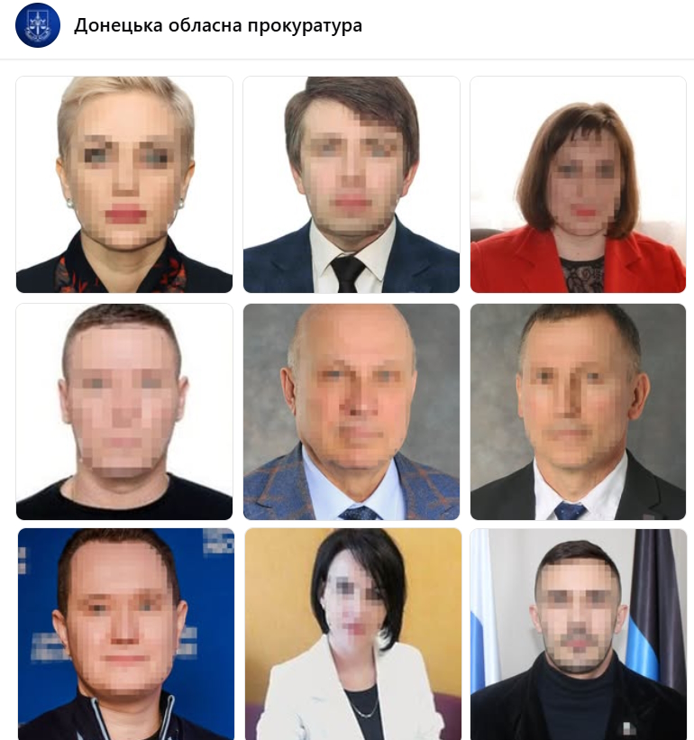 Ухвалювали рішення на користь окупантів: дев’ятьох жителів Донеччини підозрюють (фото) - Фото №1